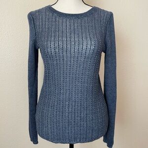 Tommy Bahama Women’s 100% Linen Blue Sweater  XXS